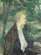 Henri de toulouse-lautrec Portrait of Gabrielle oil painting artist